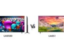 مقایسه تلویزیون ال جی UA85006 و UT8000