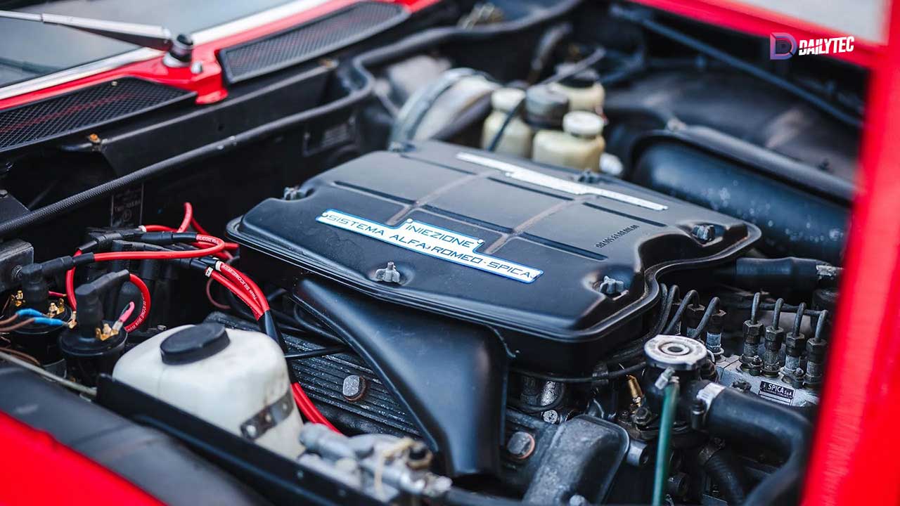 تصویر موتور Alfa Romeo Montreal
