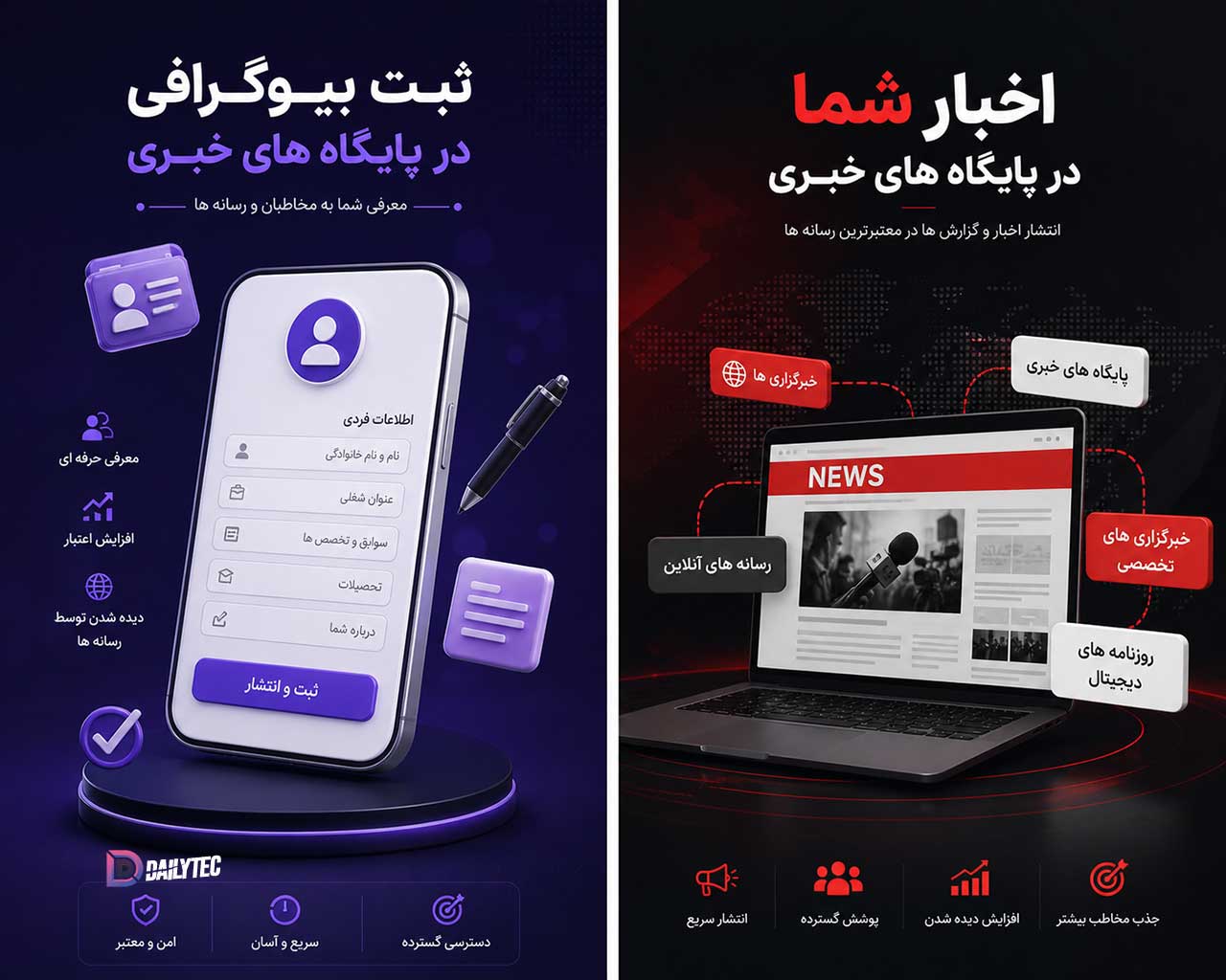 انتشار اخبار