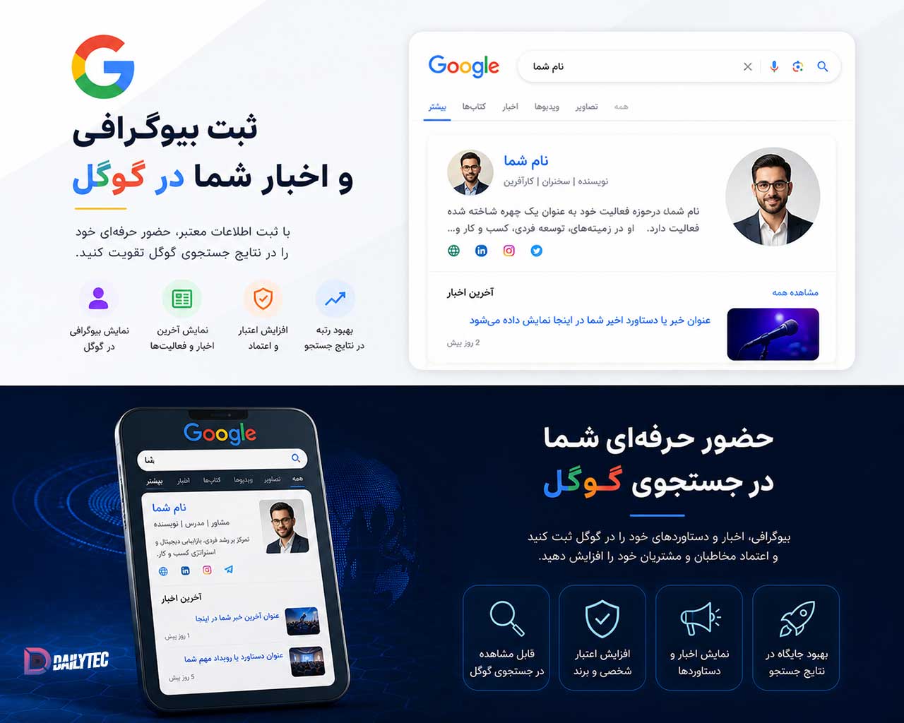 افزایش اعتبار و برندینگ