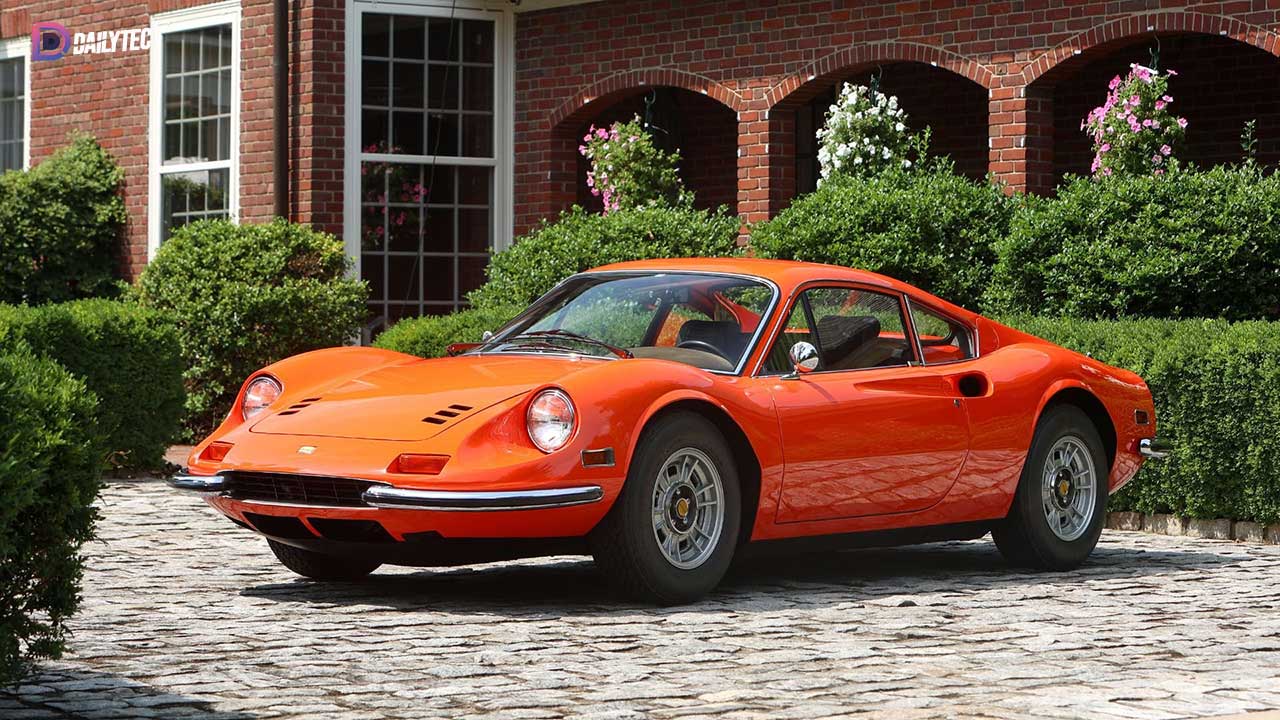 عکس Ferrari Dino 246 قرمز