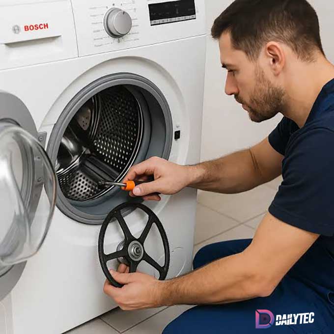 علت نچرخیدن دیگ لباسشویی